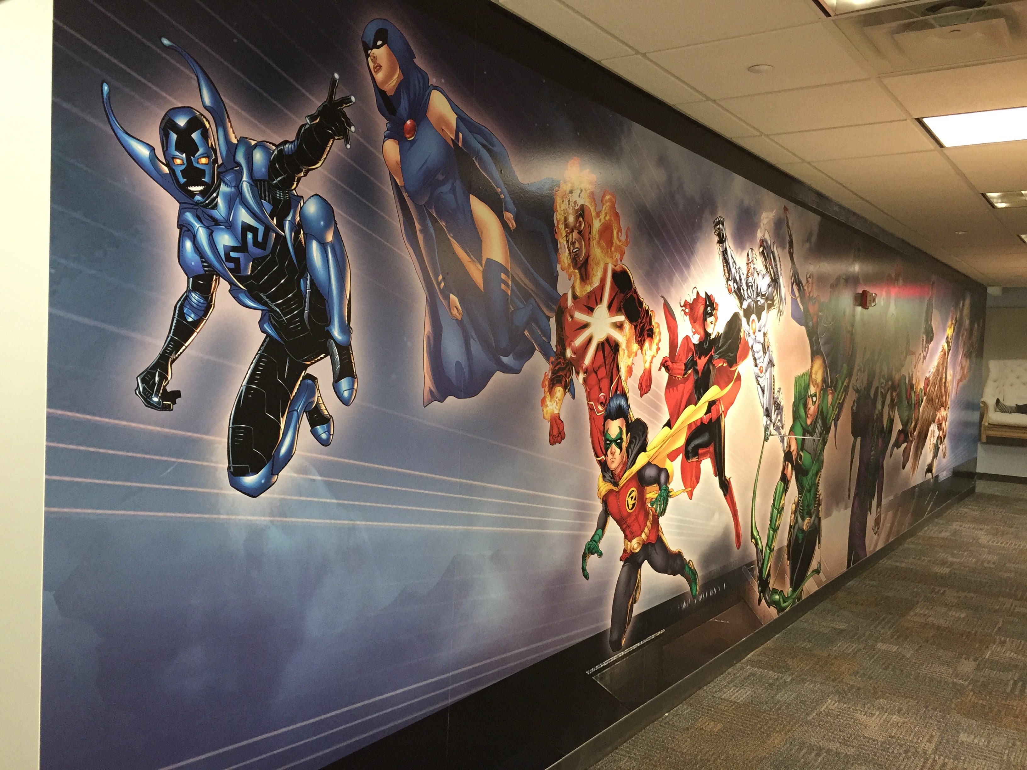 Corporate Wall Mural Graphic