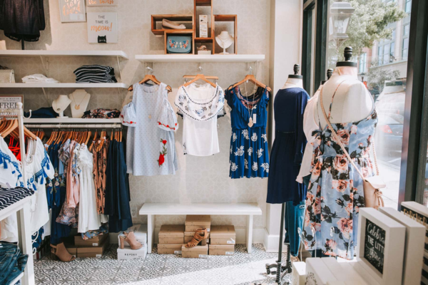 Francesca's visual merchandising | Shopify Retail blog