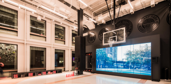 Nike+ Trial Zone showroom | Shopify Retail blog