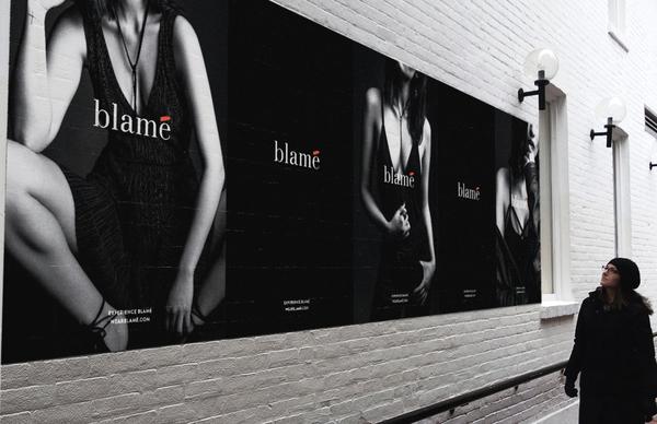 Blame pop-up shop | Shopify Retail blog