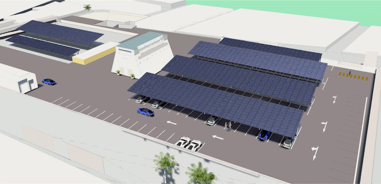 Leichhardt Shopping Centre solar car park