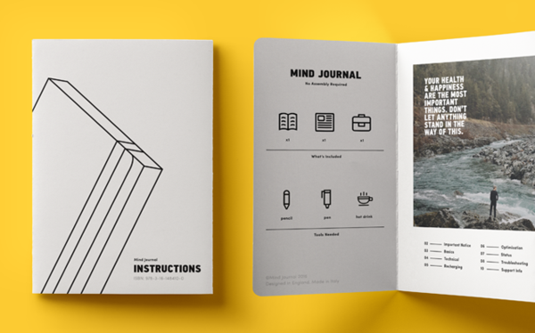 Mind Journal Kickstarter | Shopify Retail blog