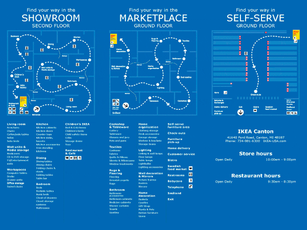 IKEA store layout map | Shopify Retail blog