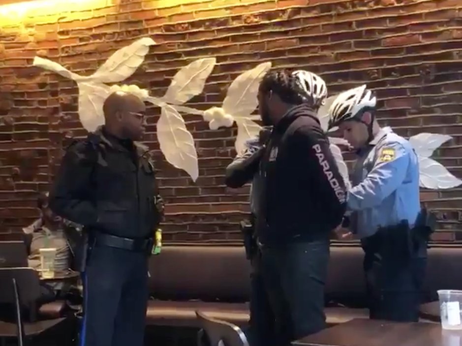 starbucks arrest